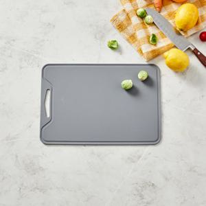 삶아쓰는 흐름방지 실리콘도마 M 36x25CM 그레이