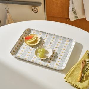 L 꽃바람둥둥 멜라민 카페트레이 겸 쟁반 M