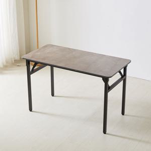 헤센 1200X800 접이식테이블 블랙다리 절탁자 5colors