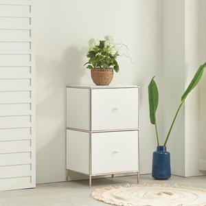 미드센츄리 모던 모듈 디자인 빅서랍 2단 협탁 500 고급 인테리어 감성 옆