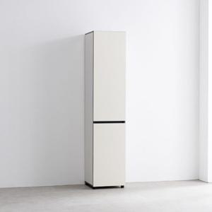 빌트인 인테리어 심플 깔끔한 2단 도어 선반 수납장 400 튼튼한 공간활용