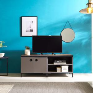 북유럽 깔끔 그레이 컬러 티비 다이 1200 추천 예쁜 아파트 거실장 고급 TV