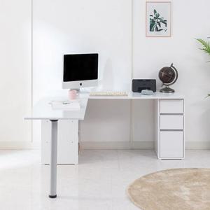 서재 ㄱ자형 와이드 멀티 테스크 대형 책상 1600 튼튼한 인테리어 사무용