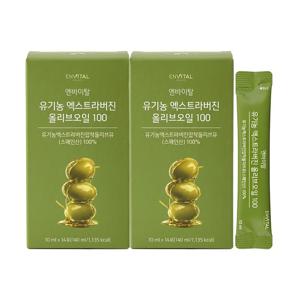 유기농 엑스트라버진 올리브오일 100 10ml*14포 2박스