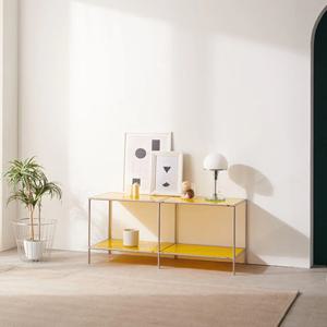 모던한 업소 인테리어 컬러 강화유리 모듈선반 예쁜 거실 소파 디자인 카페