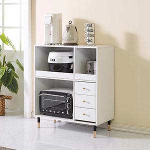 홈카페 북유럽풍 인테리어 주방가전 수납장 6컬러 접시 전자렌지 키큰장