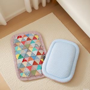 강아지 유모차 방석 매트 사계절 개모차 양면 쿠션 라이너