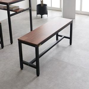 모던감성 카페 거실 메탈프레임 2인 벤치형 의자(1000 2색)