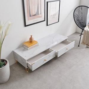 LPM벨포드 투서랍 골드프레임 낮은거실장(1000 3색)