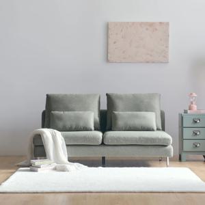 루디 발수패브릭 3인소파 멜란지그린