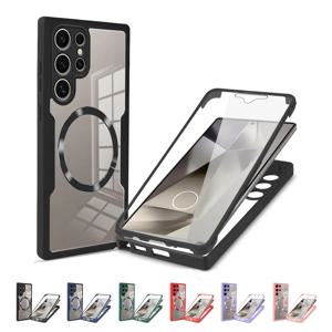 갤럭시 S26울트라 플러스 풀커버 맥세이프 클리어 케이스 1213