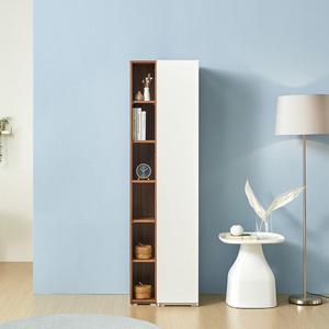 트렌디 인테리어 좁은 장식장&수납장 세트 광폭 500 거실 키큰 고급 높은