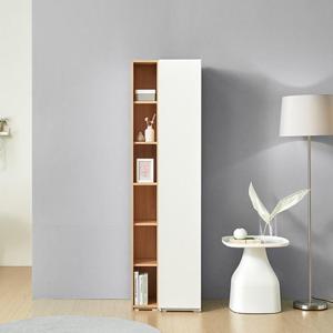 사이드 오픈 장식 선반&슬림 행거 폭 깊은 옷장 3color 장롱 보관 붙박이