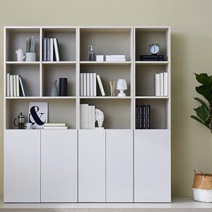 사무실 서재 모던 키큰 하부 수납 책장(600) 단정한 예쁜 오피스텔 정리