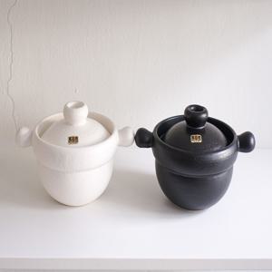 일본 이중 뚜껑 돌솥 냄비 밥솥 뚝배기 2사이즈 2컬러