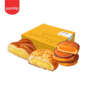 얌 슈크림/옥수수소보루/황치즈파이 10입 1박스 택