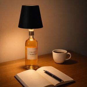 LED 와인 보틀 테이블 스탠드 램프 조명 무드등 술 위스키 양주 병 코르크 색변환 전구