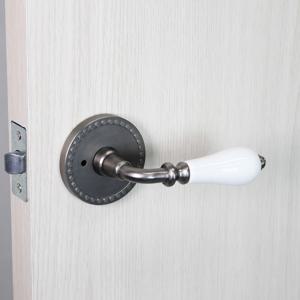 엔틱 세라믹 AW 방문손잡이 레버형 빈티지 도어 핸들