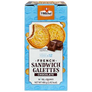 생미쉘 샌드위치 갈레트 초콜릿 480g(40gx12입) 1박스 갈라떼