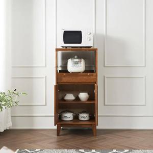 엔틱 주방 인테리어 가구 멀바우 원목 밥솥 렌지대 고급 전자레인지 부엌