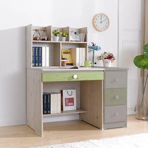 감각적 자녀방 인테리어 유니크 컬러믹스 독서실형 책상 학생 깔끔한 가구