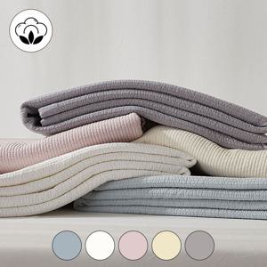 스팀 순면100% 목화 워싱 스프레드 S/Q 5color