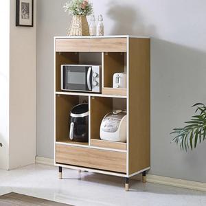 골드다리 모던 인테리어 주방가전 올인원 수납장 견고한 전자렌지 커피머신