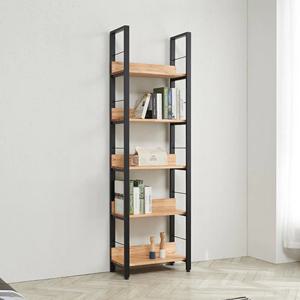 카페 인테리어 5단 원목 블랙 철제장식장 600 심플 가구 높은 깔끔한 예쁜