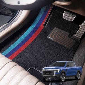 KGM 무쏘 듀라엠비언트 플래그 1+2열 자동차 카매트