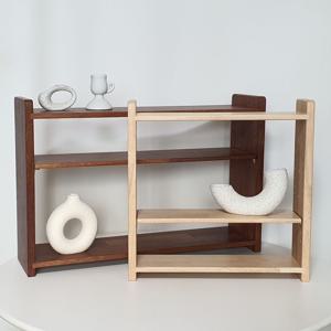 원목 미니선반 높이조절 피규어 진열대 장난감 정리대 주방 컵 책상정리 수납선반