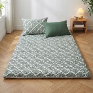 포레스트 리프 순면 누빔 요매트 세트