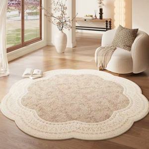 [해외] 패리스 원형러그 카페트  침실러그 거실카페트 대형카페트