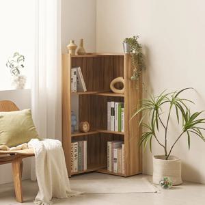 루온 확장형 아이방 3단 틈새 파티션 코너 책장