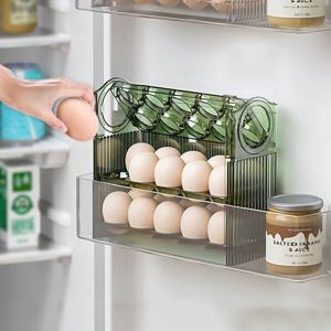 자동플립 30구 계란 트레이 수납보관함