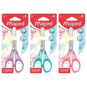 마패드 파스텔 그립 어린이 양손 가위 13cm