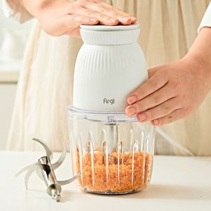 승빈맘x 콜라보마켓 원터치 재료다지기 올스텐 6중 칼날 만능 초퍼 (식재료/이유식 등)