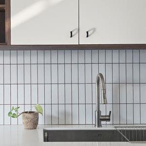 [예약판매]접착식타일 붙이는 타일 주방 베란다 욕실 셀프인테리어 (모던 브릭 클래식 라인)