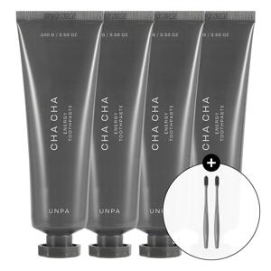 언파 차차 에너지 잇몸 치약 4개 + 차차 칫솔 2개