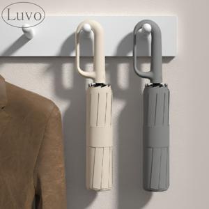 카라비너 10K 3단 자동 UV자외선차단 암막 버클형 양우산(UPF50+)