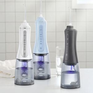 클린이워터B-UV 휴대용 무선 구강세정기 물치실 치아세정기 임플란트 교정 부모님 선물