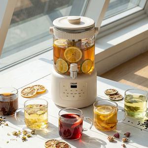 유리 스피킷 전기포트 LKT-G2801WH 전기주전자 티 커피 약탕기