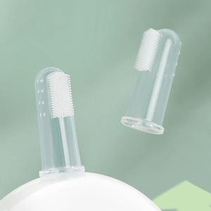 강아지 고양이 실리콘 손가락 돌기 칫솔