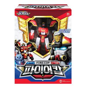 최강경찰 미니특공대 헤드캅 파이어캅 로봇 장난감