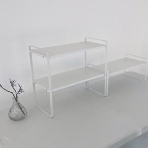 스틸 우드 1단 2단 인테리어 다용도선반 철제 거실 주방 거치대 화분대