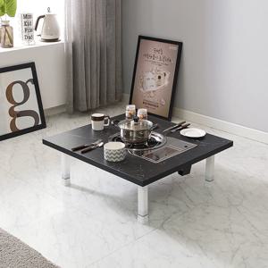 좌식용 접이식 1~2인 고기불판 테이블 800x750