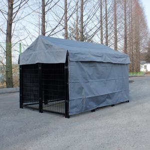 대형견 울타리 펜스 철장 견사 천막 L (울타리 별도)