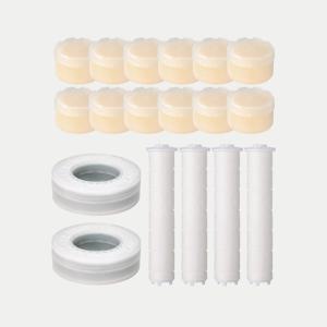 샤워필터 1년 세트 (세디먼트4P+카본링2P+비타볼 무향2P*6팩)