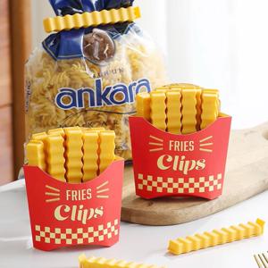 감자튀김 봉지집게 과자집게 12P 세트 주방집게 클립