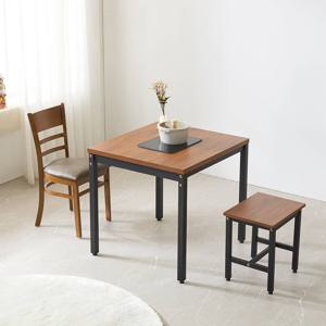 인덕션 800x750 고기불판 테이블 식탁 밥상 입식