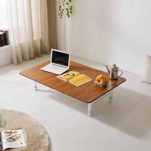 라운드 접이식 테이블 밥상 집들이상 좌탁 거실 티